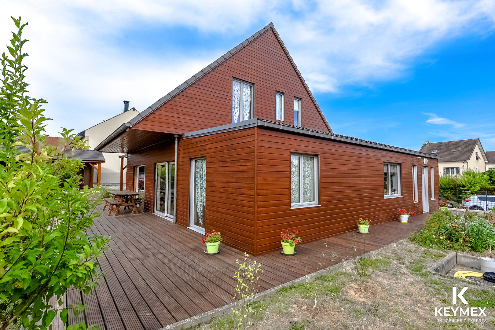 Maison bioclimatique de 128m2 à Ronquerolles