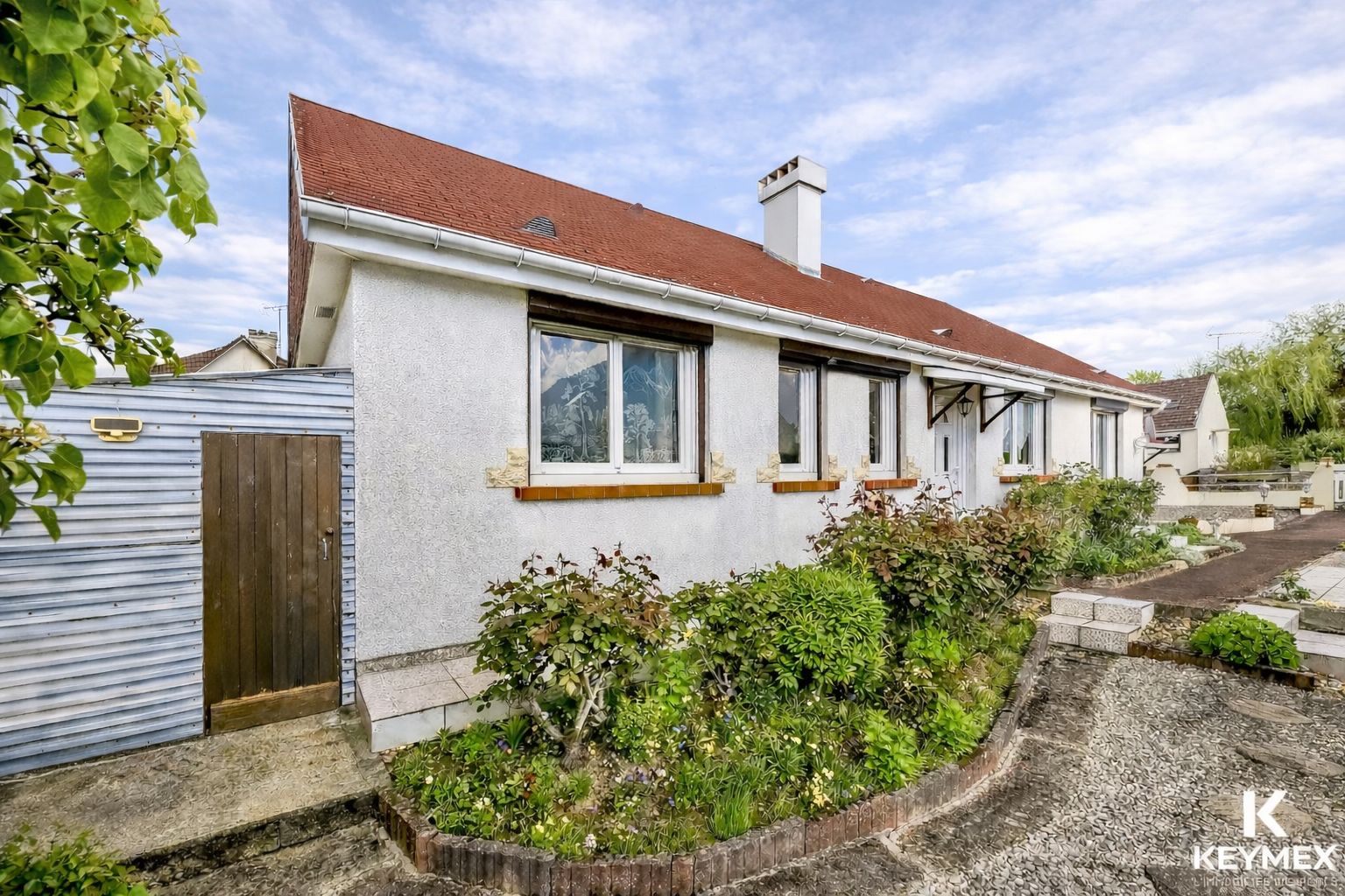 Maison Bornel - plain pied - 3 chambres - belle parcelle -DPE D