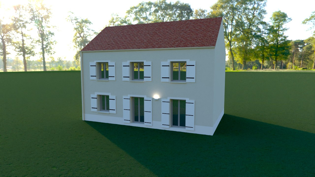 Terrain 600 M² constructible avec  890 M² Non constructible soit 1490 M²