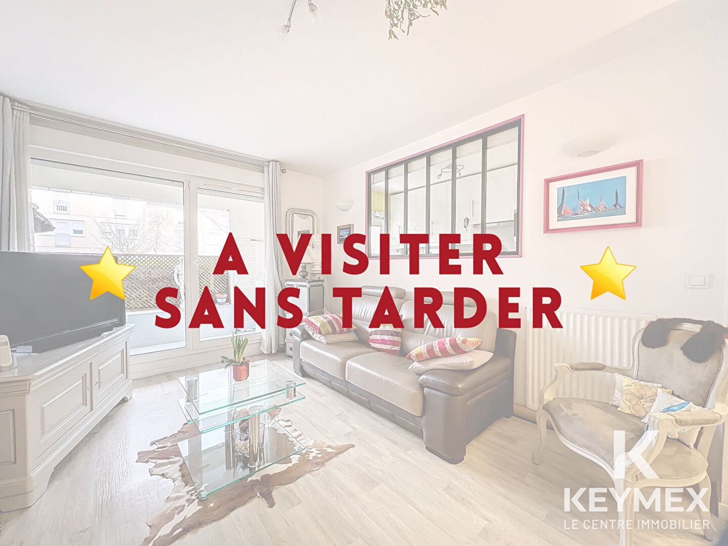 Appartement Cergy 2 pièces 45,40 m2 - Gare Cergy Saint Christophe