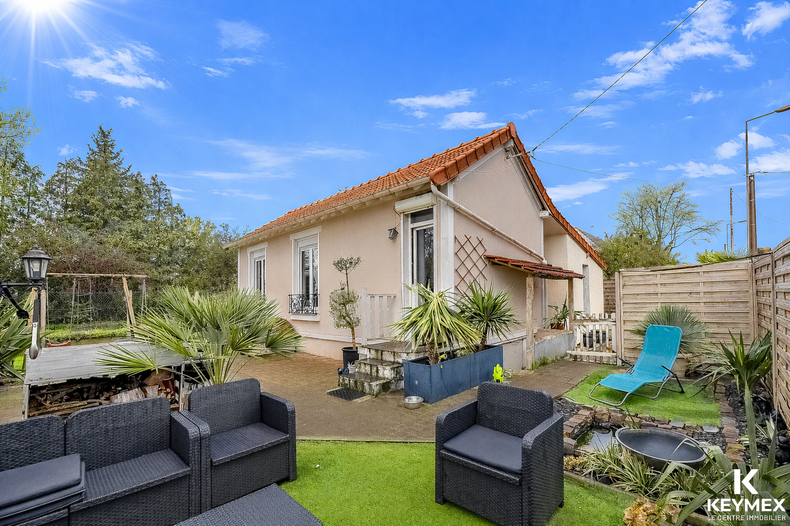 Maison Saint Ouen L'Aumone 2 chambres - jardin