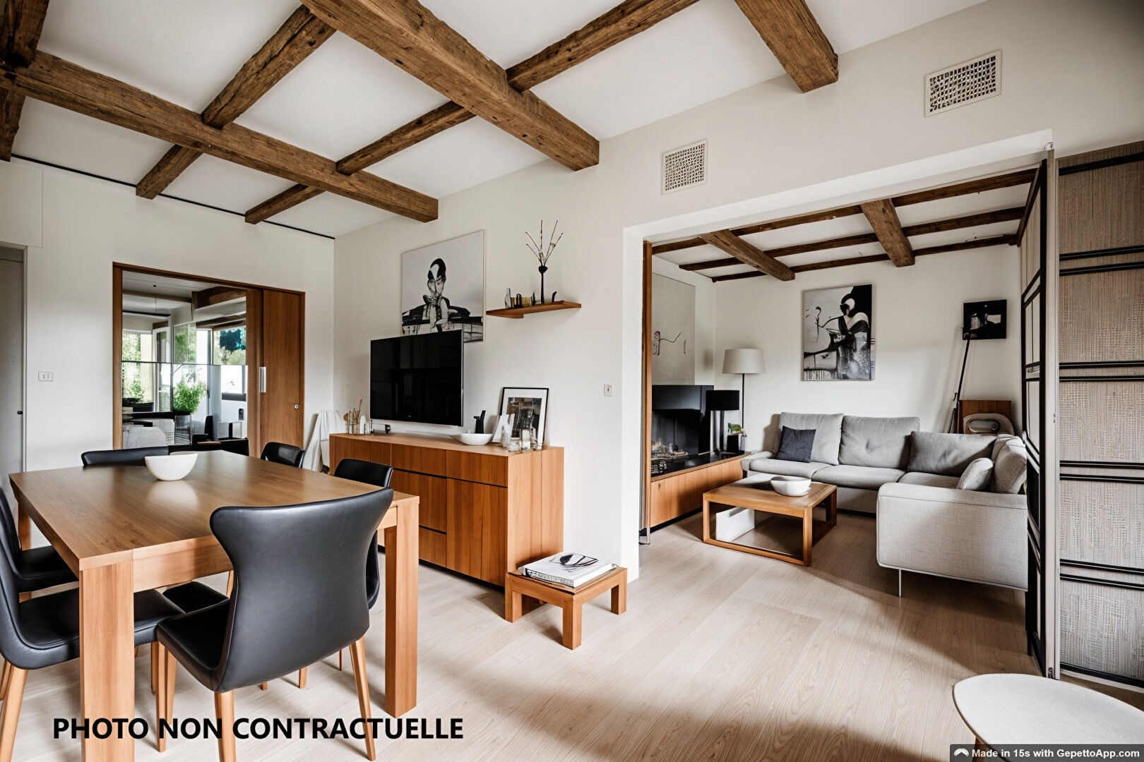 Appt Saint Leu La Foret 4 pièce(s) 68 m2- cave et parking - Les Terres Blanches