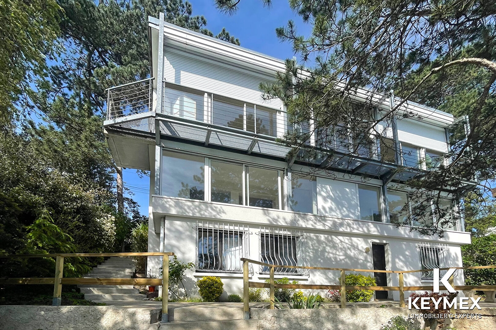 Herblay-sur-Seine, Maison d'architecte 200m2 + garage double, terrain 503 m2