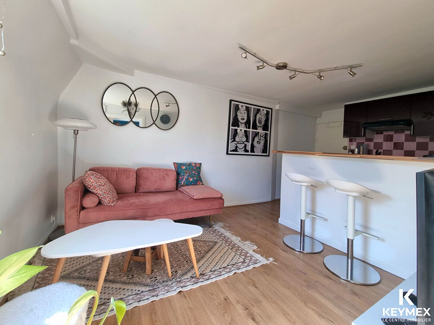 Appartement  2 pièces 31m2 - L'Isle Adam centre