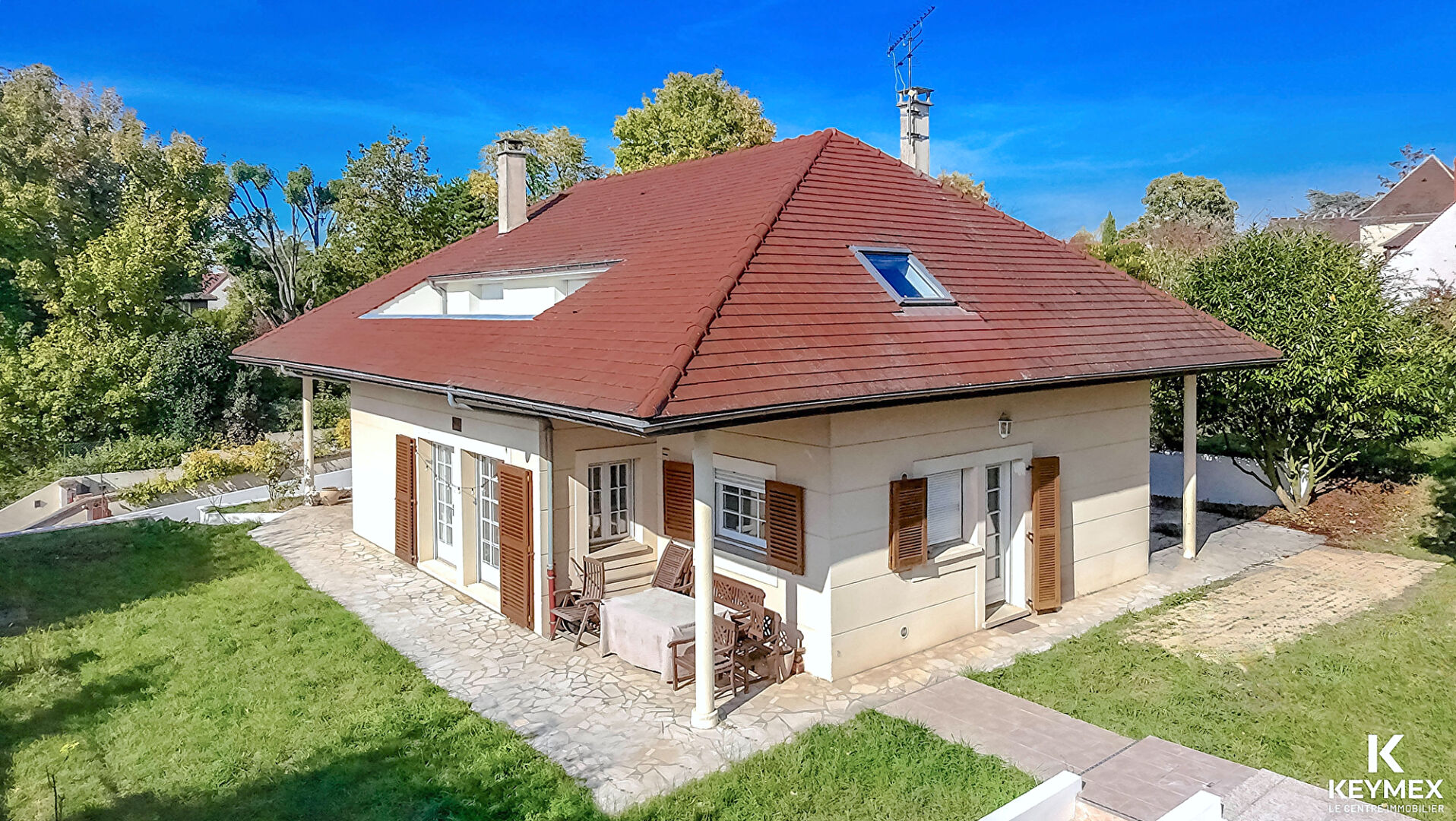Herblay Sur Seine, Maison d'Architect, 8 pièces + garage + Pk sur 872m2 de terrain clos