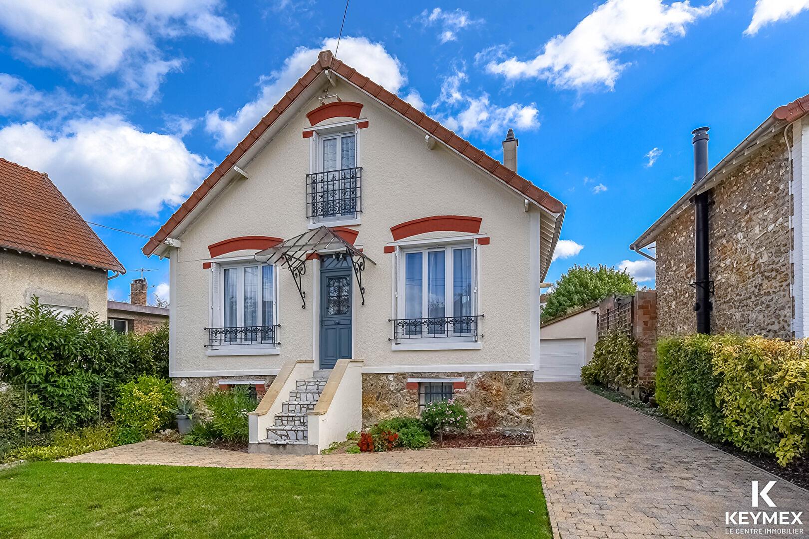 Maison Ermont 4 pièces d'environ 87 m² / Sous-Sol Total semi-enterré / GARAGE