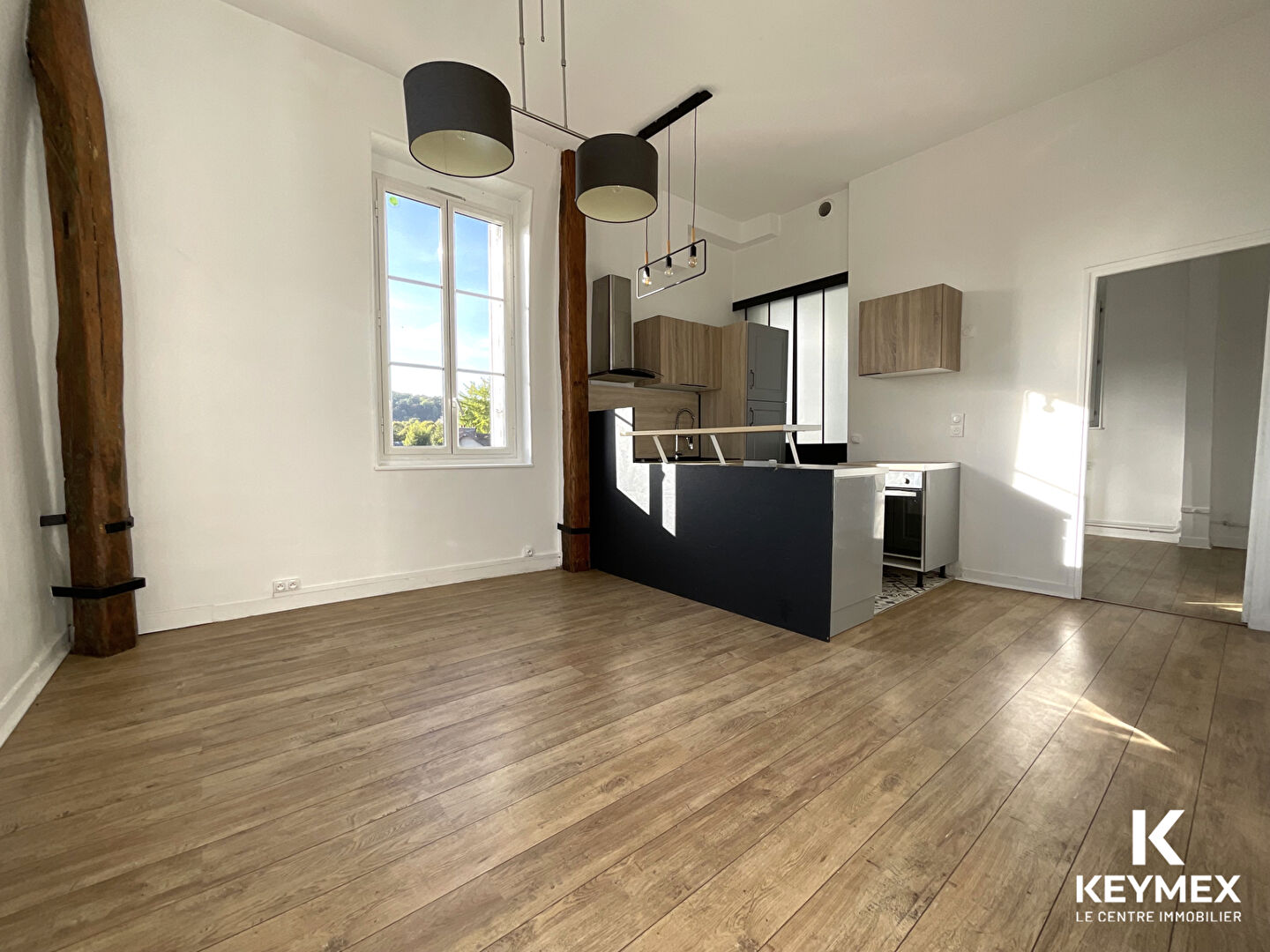 Appartement 3 pièces dans le centre de L'isle Adam