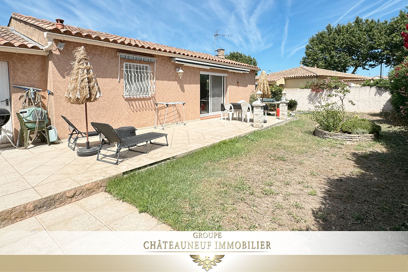 Maison Chateauneuf Les Martigues 4 pice(s) 73 m2 sur 445 m de terrain