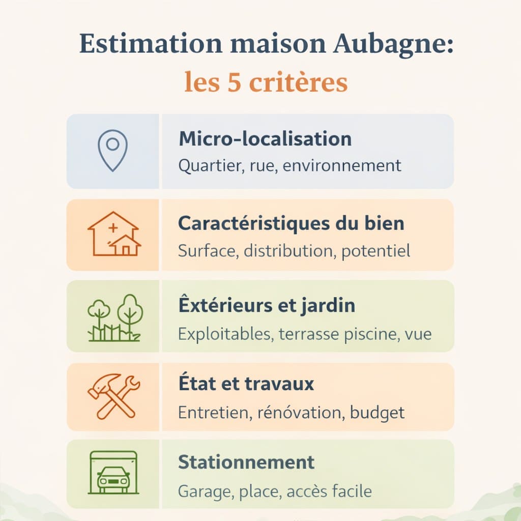 Estimation maison � Aubagne : les 5 crit�res qui influencent le prix d�une maison