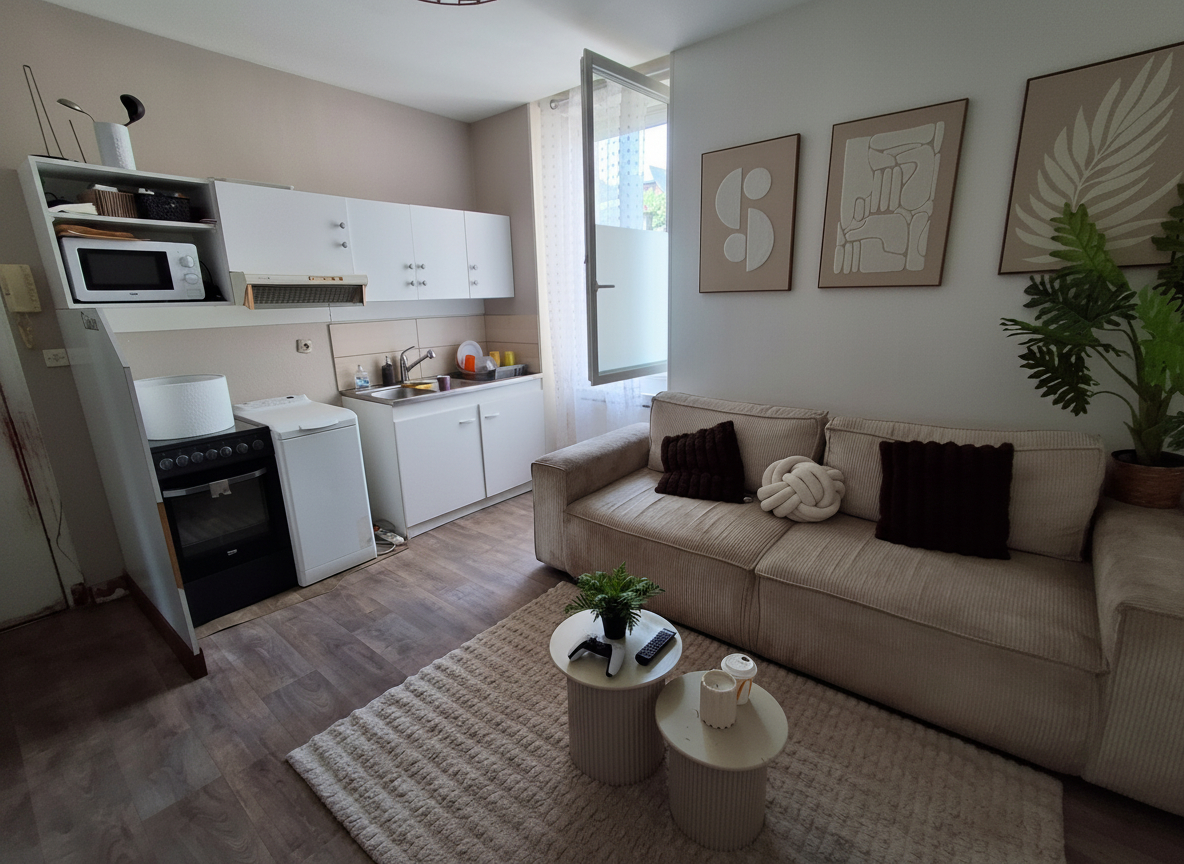 Appartement 2 pièces 32 m² · à Saint-Nazaire · 32 m² · 107 500 €