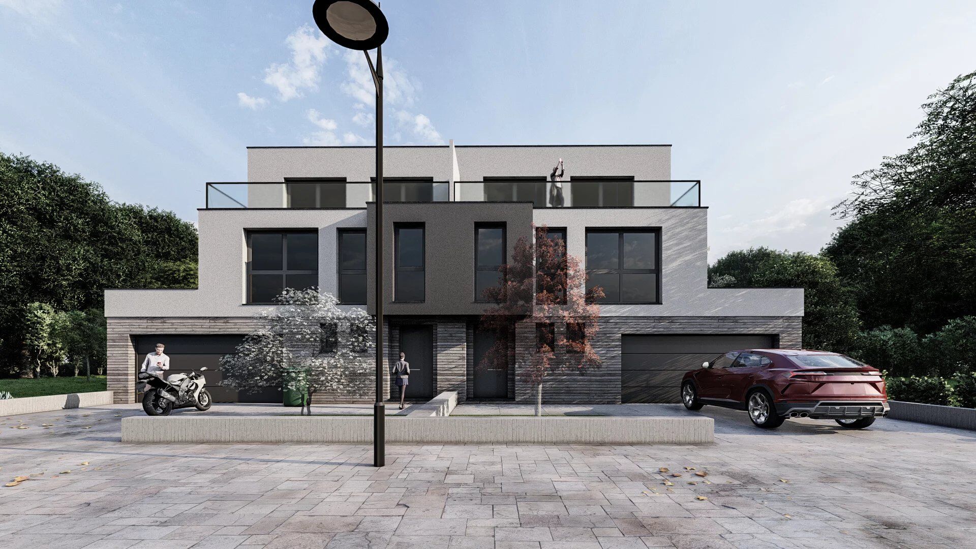 Projet Bascharage - Maison Contemporaine