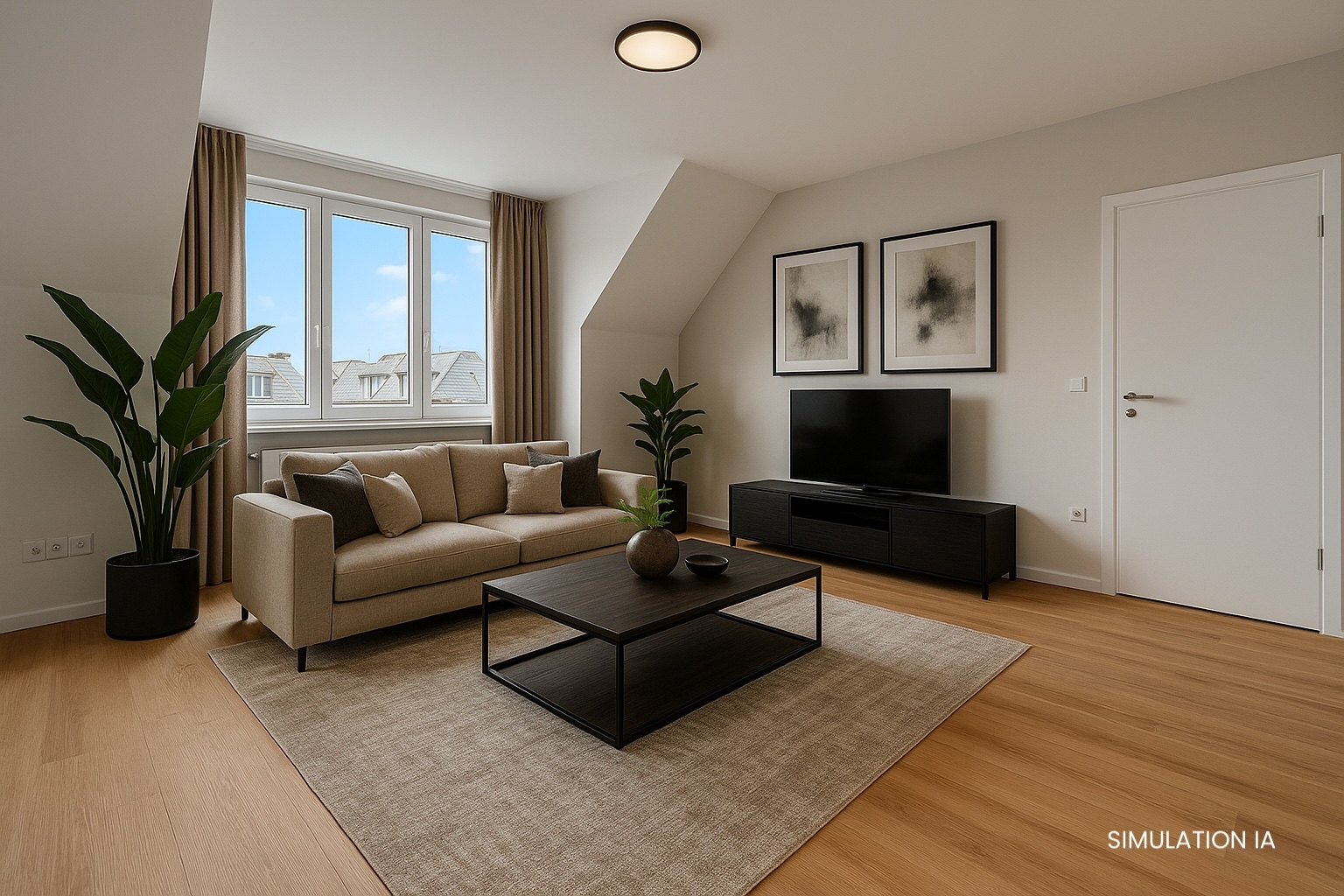 Limpertsberg - Appartement entièrement rénové de 68 m² + grenier