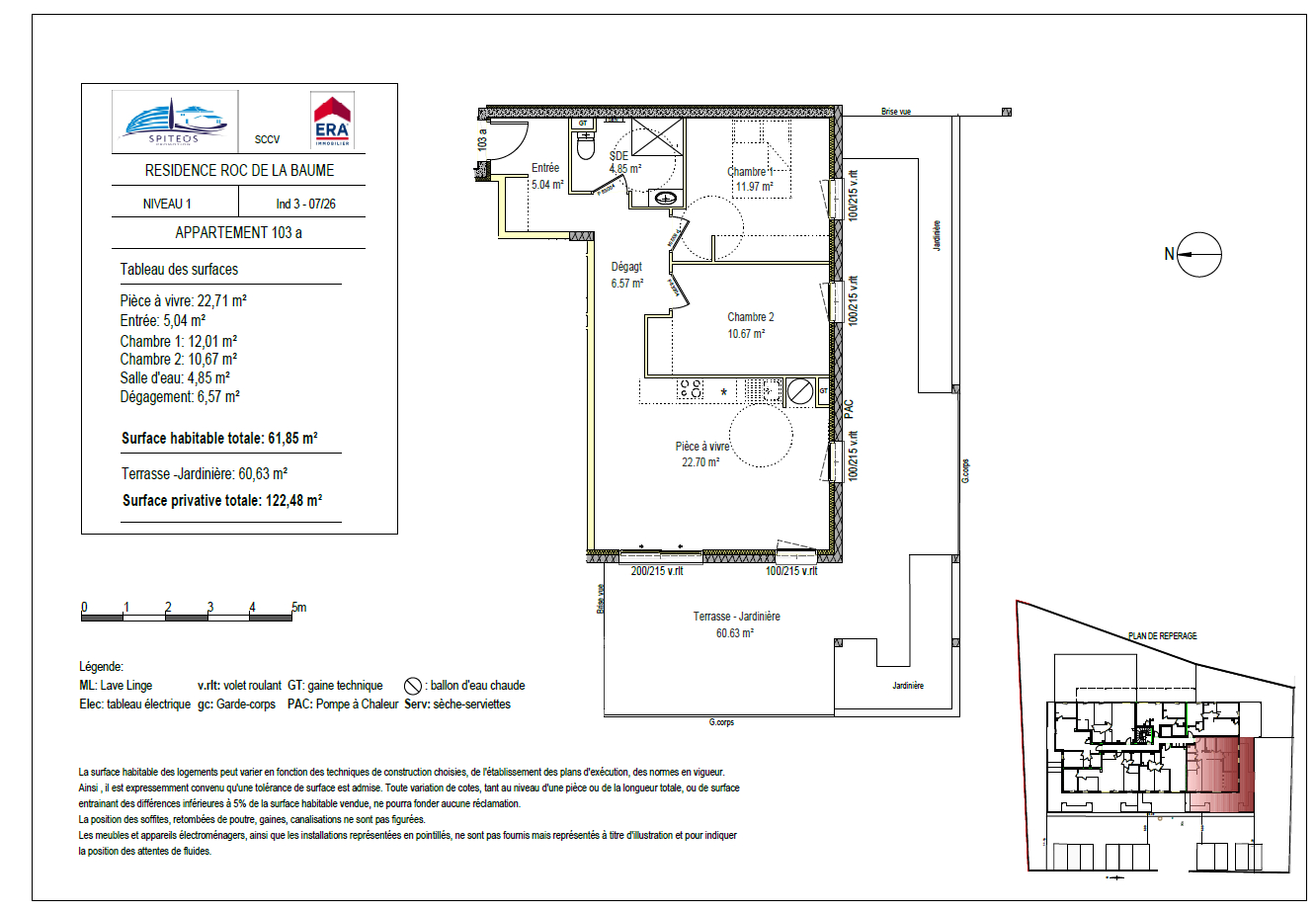 Appartement 3 pièces 62 m² · à Sisteron · 62 m² · 252 000 €