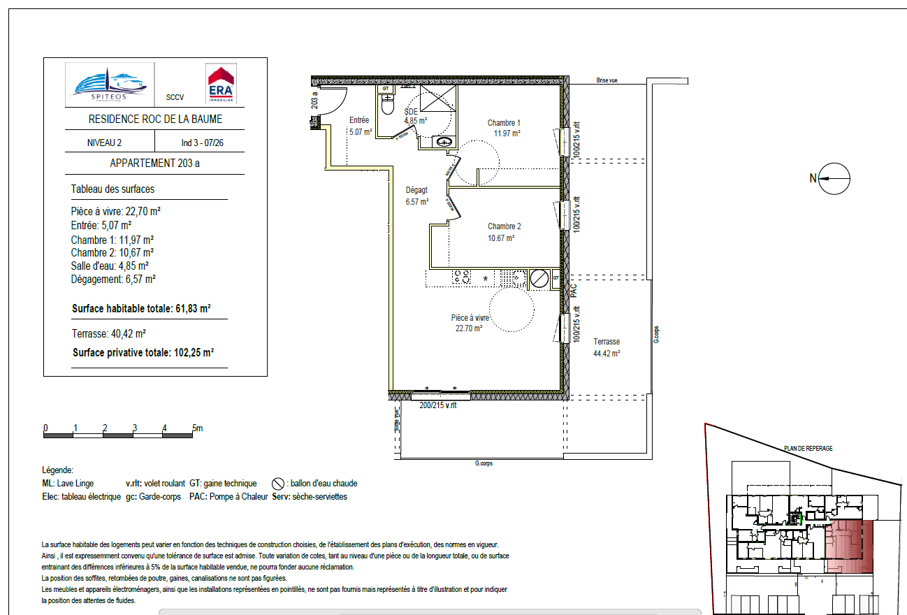 Appartement 3 pièces 62 m² · à Sisteron · 62 m² · 252 000 €