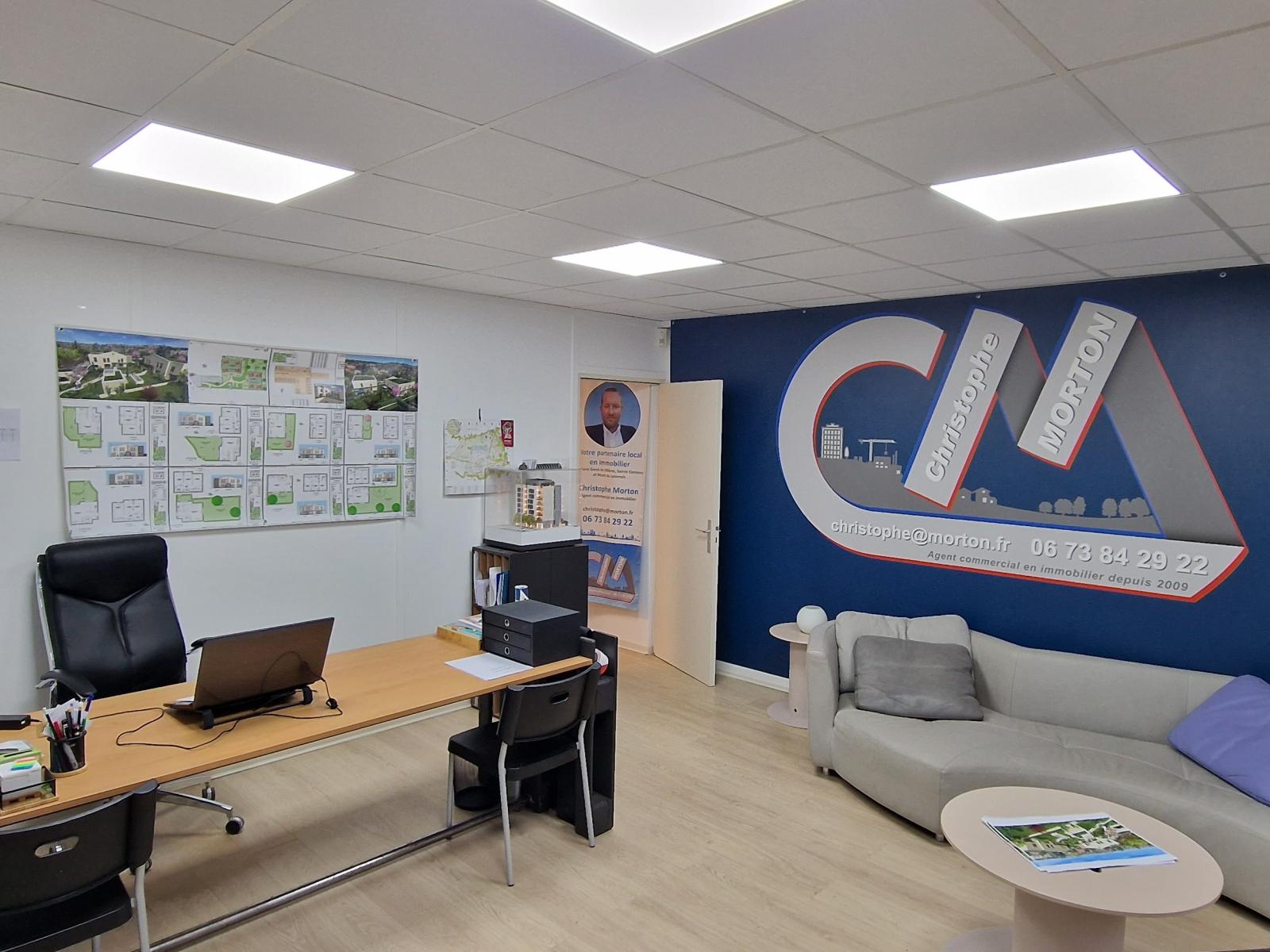 bureau VEFA immobilier plan Saint-Genis-les-Ollires