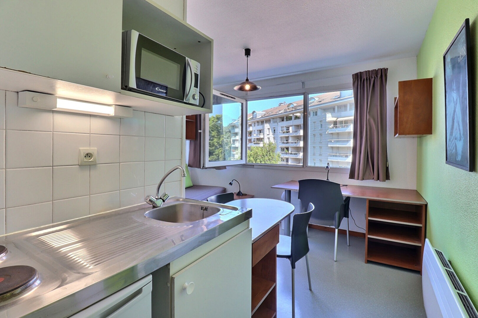 Studio résidence Jean-Jacques Rousseau 16.88M2