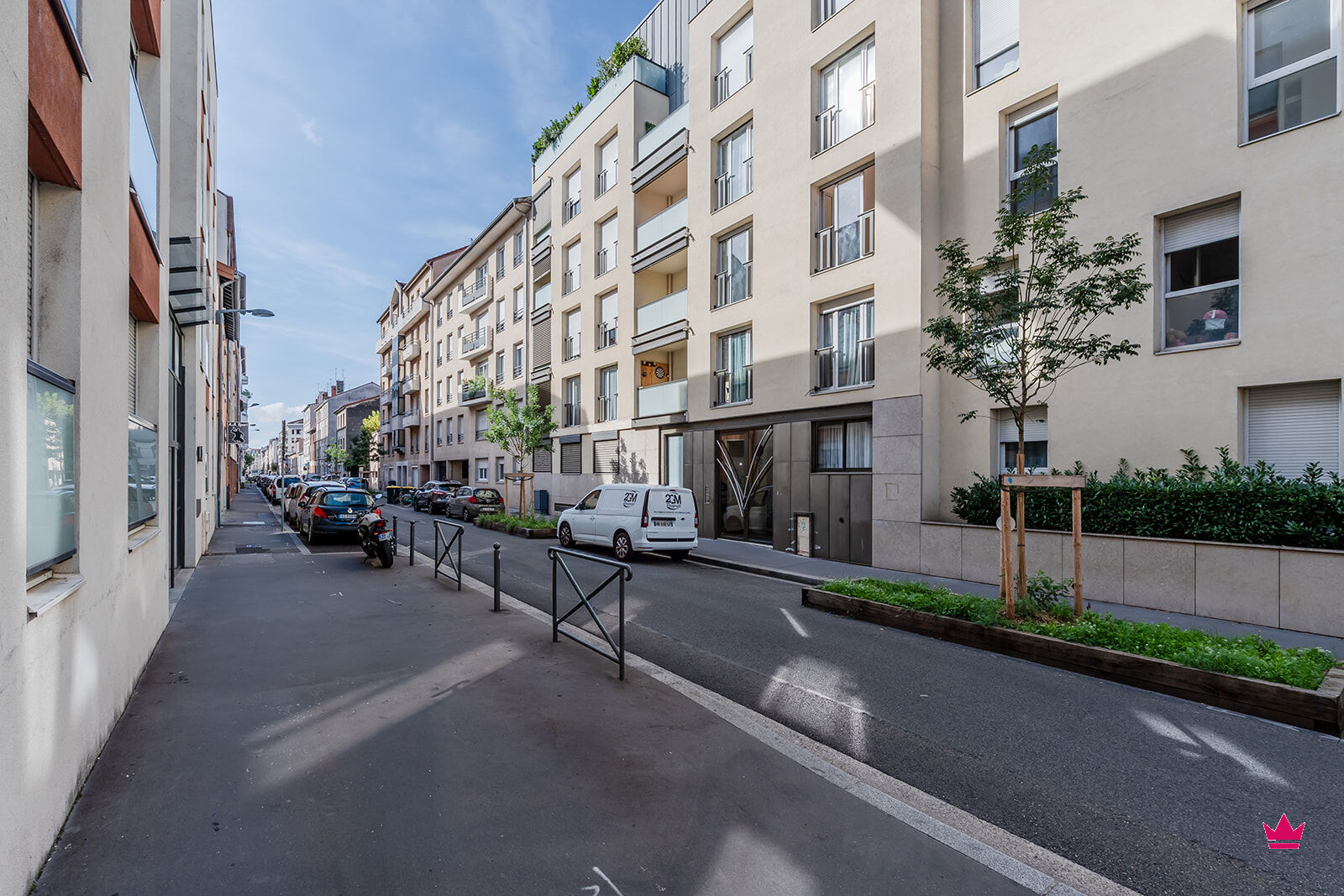 Appartement Villeurbanne 2 pice(s) 39 m2 avec balcon et parking