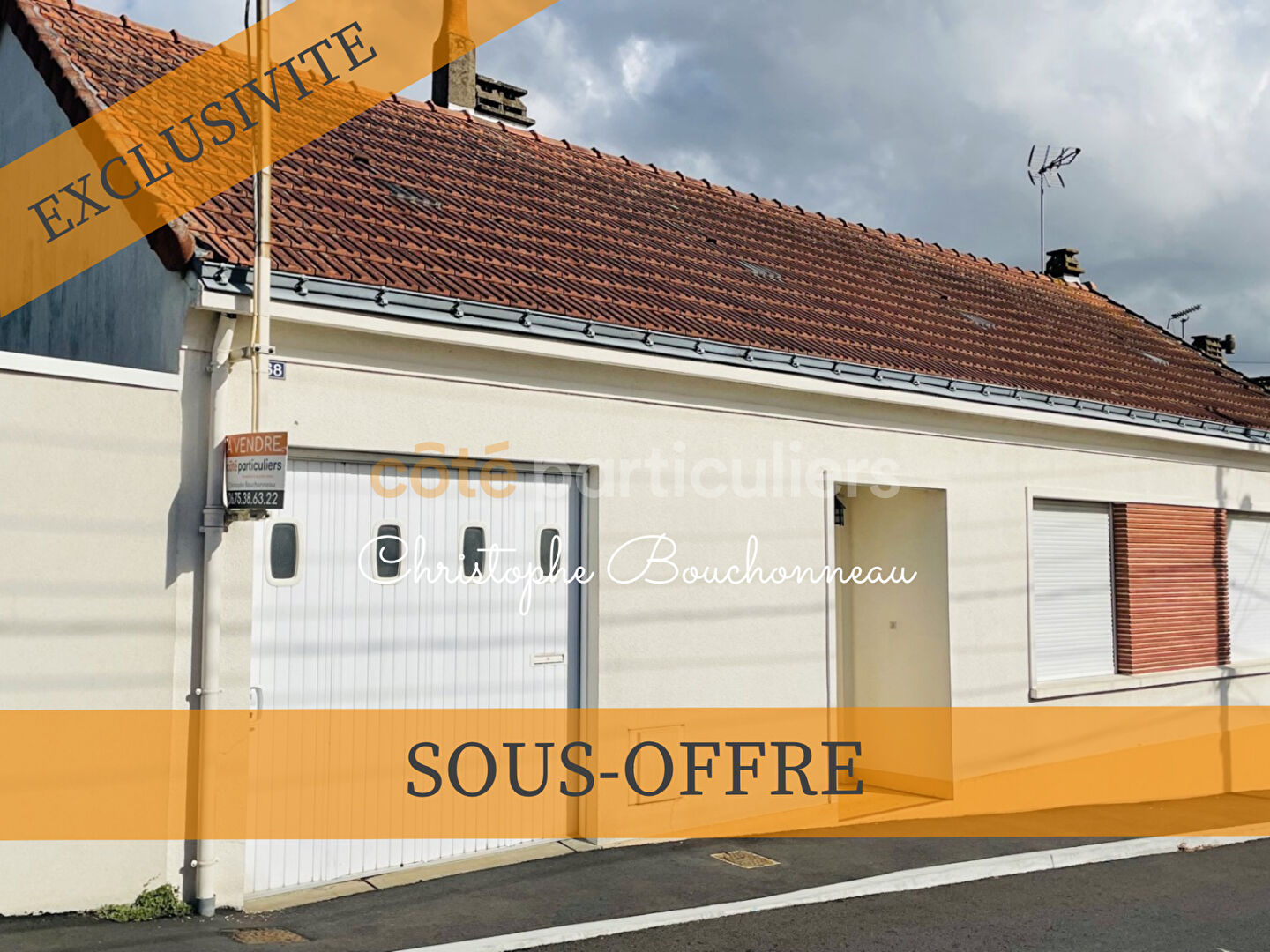 PLAIN PIED 69M² DEUX CHAMBRES AVEC TRAVAUX