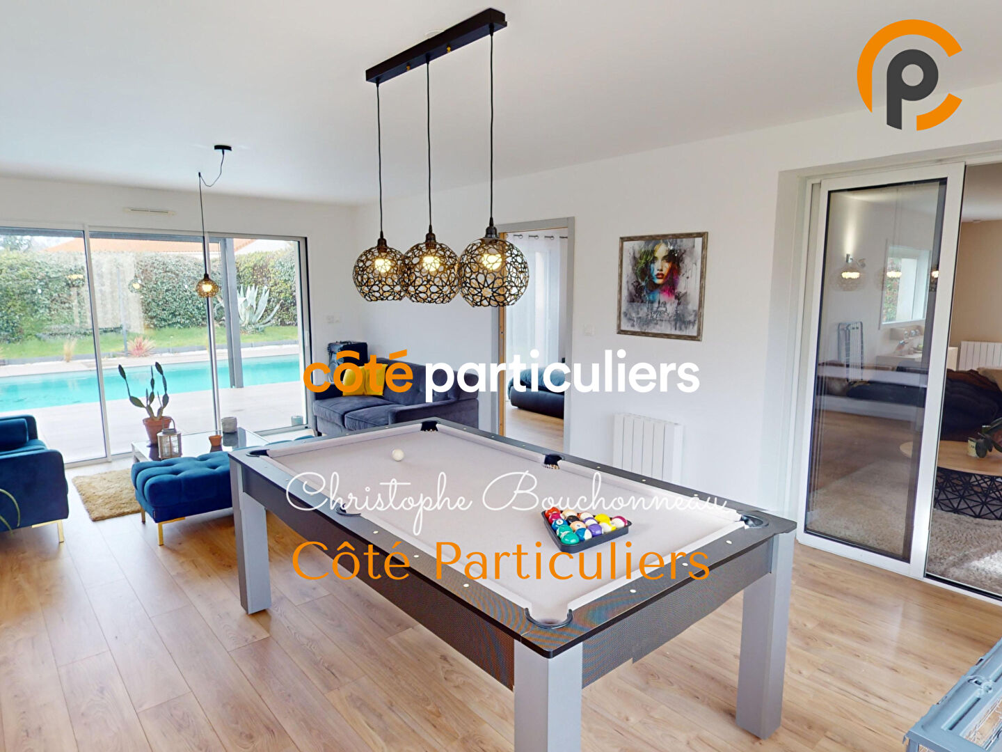 MAISON PLAIN-PIED PISCINE 150 M2 - 5 CHAMBRES - 2 SALLE DE BAIN