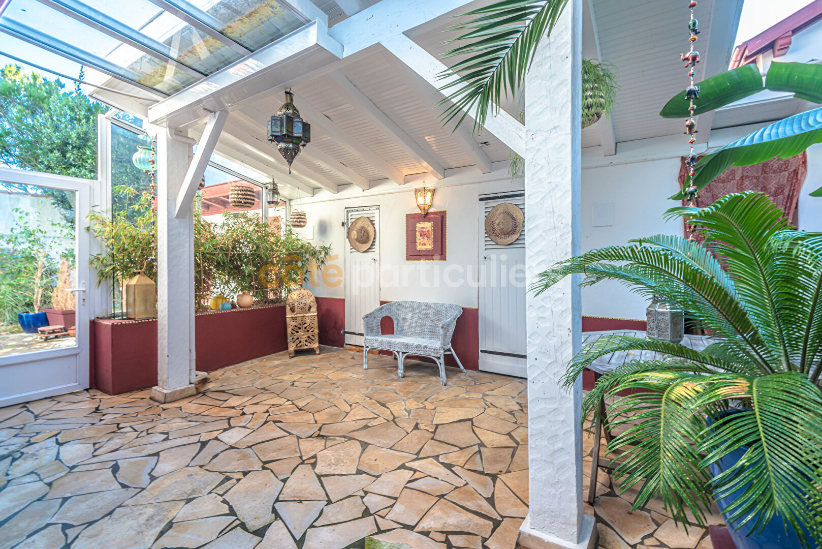 Biarritz, appartement avec patio sans vis à vis.