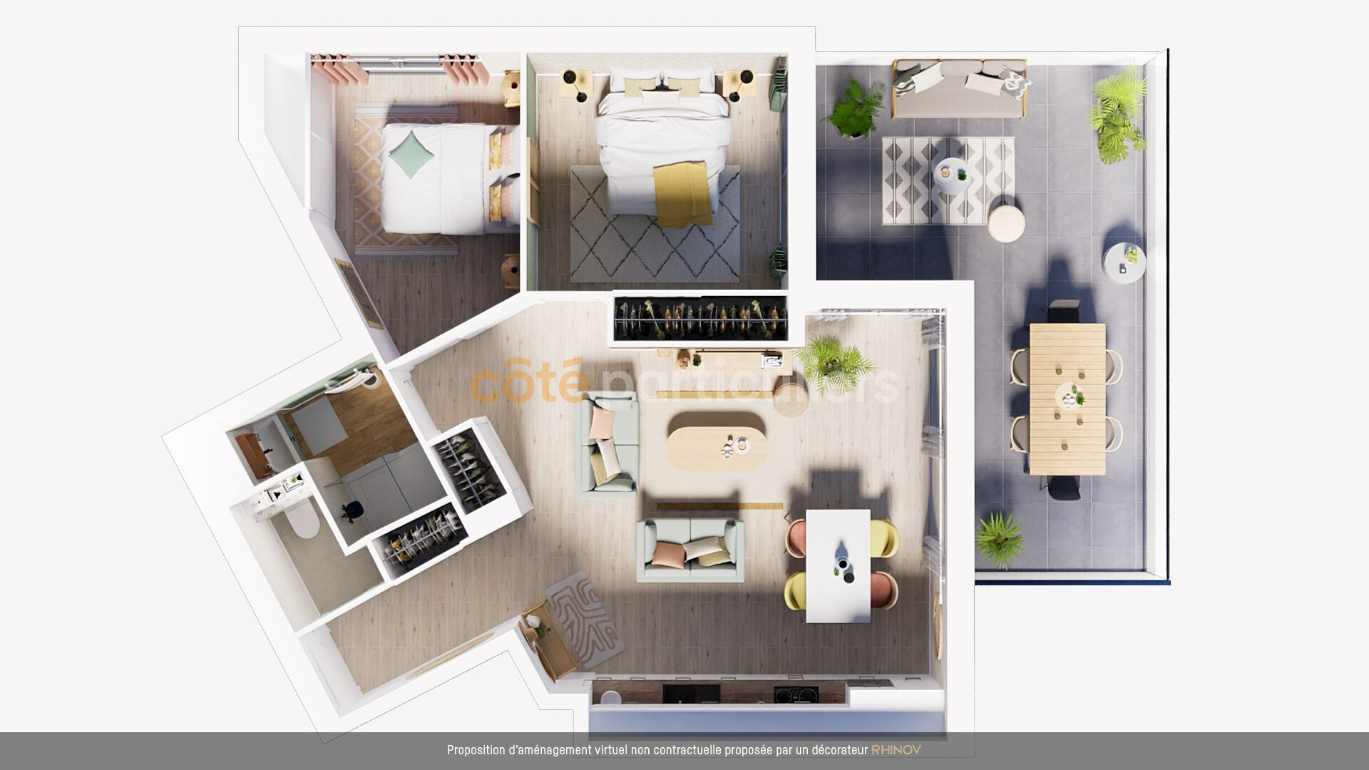 Appartement 3 pièces 60 m² · à Les Mathes · 60,3 m² · 334 900 €