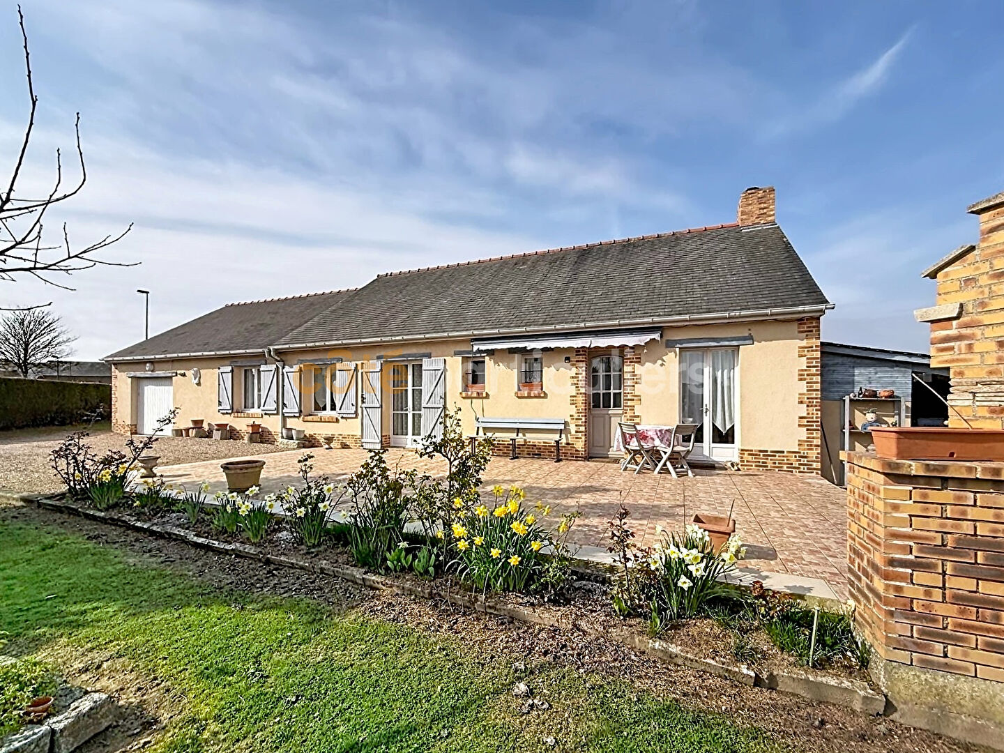 Maison de plain-pied située à La Saussaye