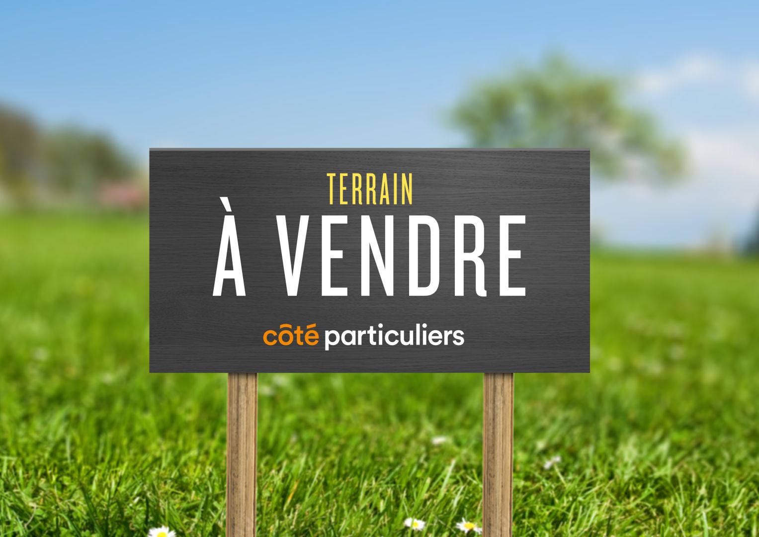Terrain viabilisé de 829 m²