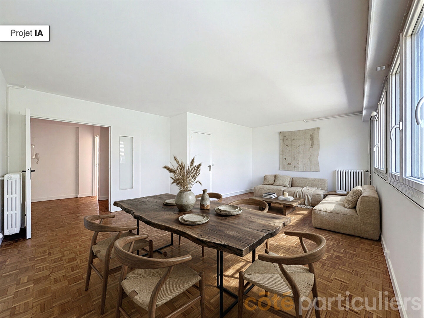 Appartement 4 pièces 77 m² · à Issy-les-Moulineaux · 76,8 m² · 499 000 €