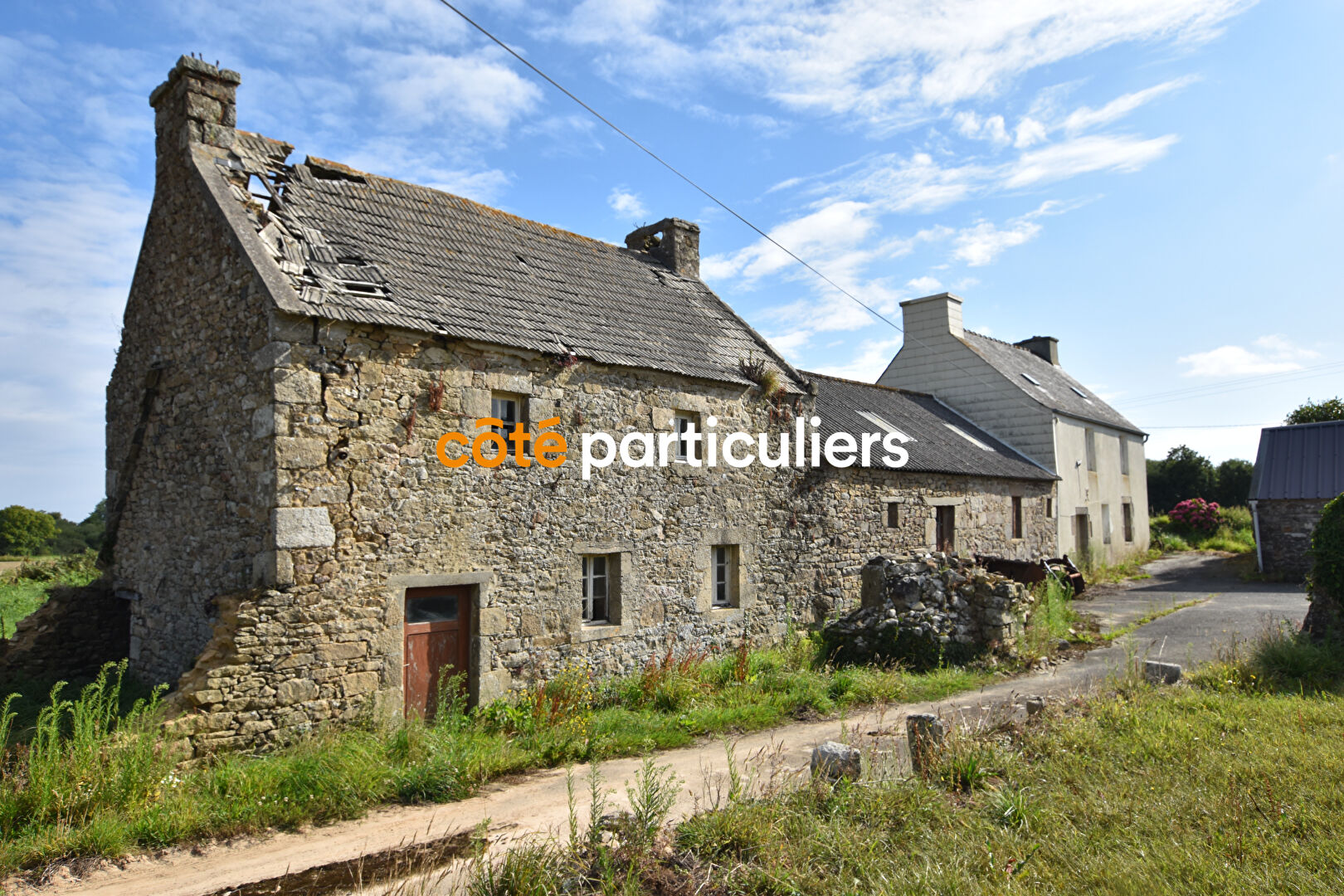 Corps de ferme à rénover - Guissény - 220 m2 - Terrain 3500m²