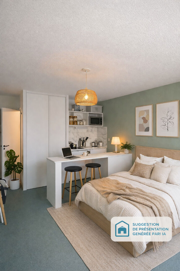 NANTES -- STUDIO -- LOCATAIRE EN PLACE -- PETIT PORT -- PROCHE DES FACS