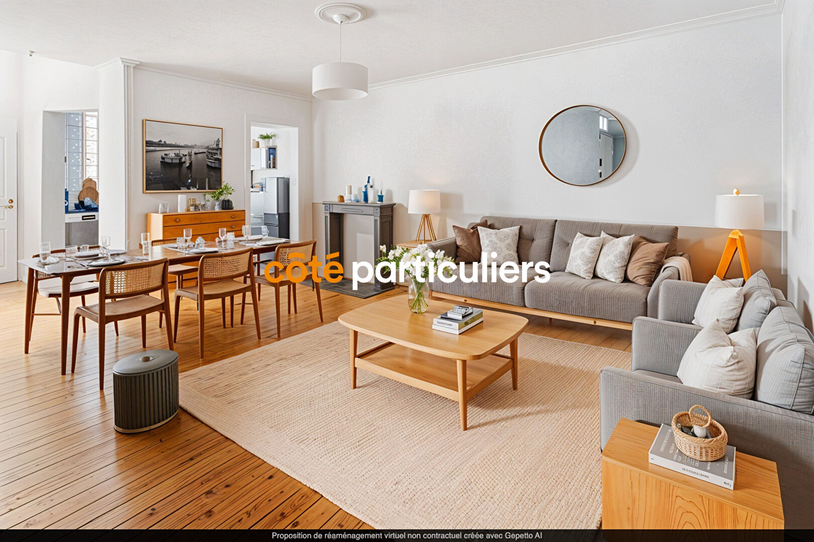 NANTES -- APPARTEMENT 3 PIÈCES -- CHARMES ET CARACTÈRE