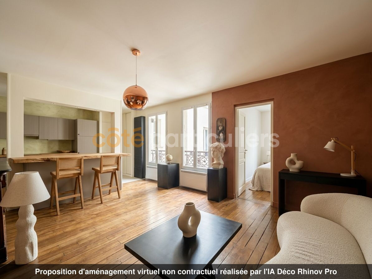 Appartement 2 pièces 45 m² · à Paris · 45 m² · 398 500 €