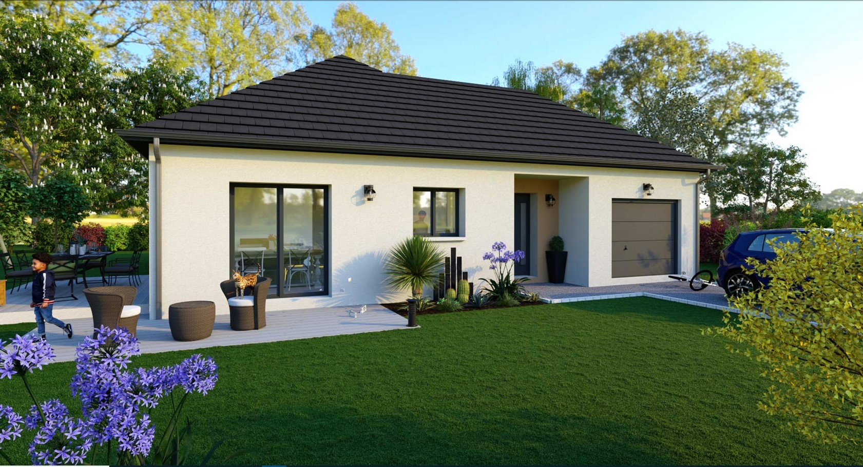 Maison 4 pièces 92 m² · à Luc la Primaube · 91,6 m² · 287 000 €