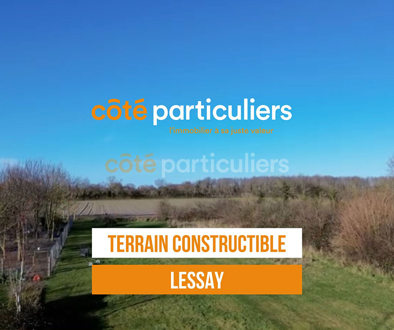 Terrain à bâtir - Emplacement unique