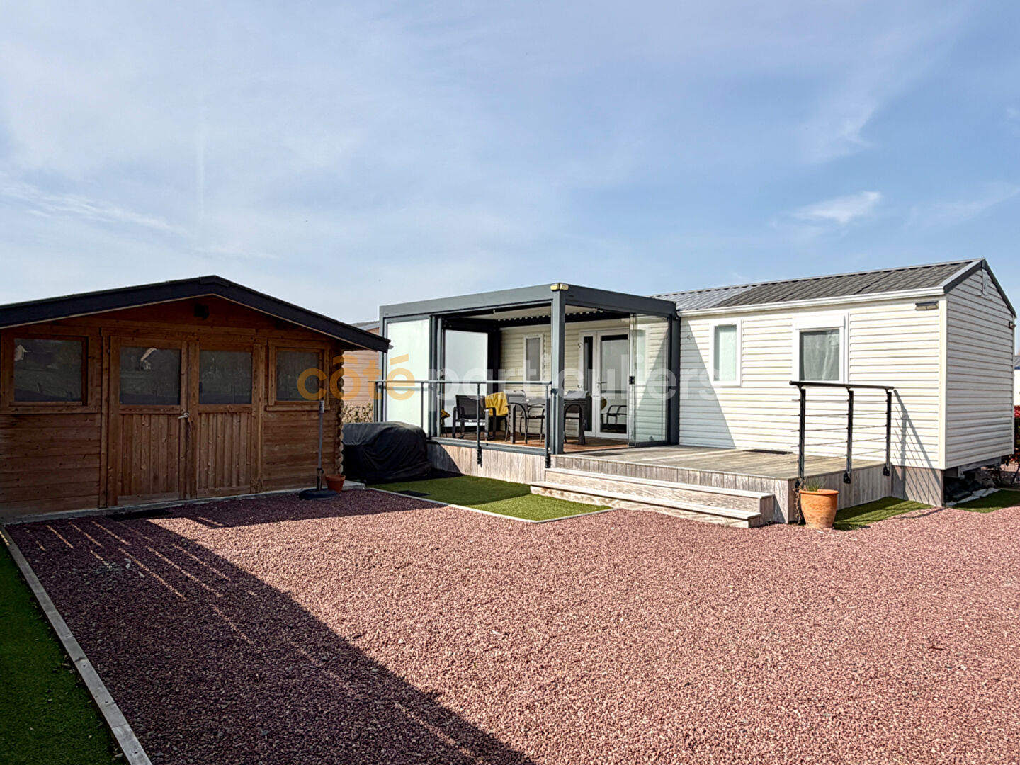 À seulement 900 m de la mer - Mobil-home tout confort prêt à vivre