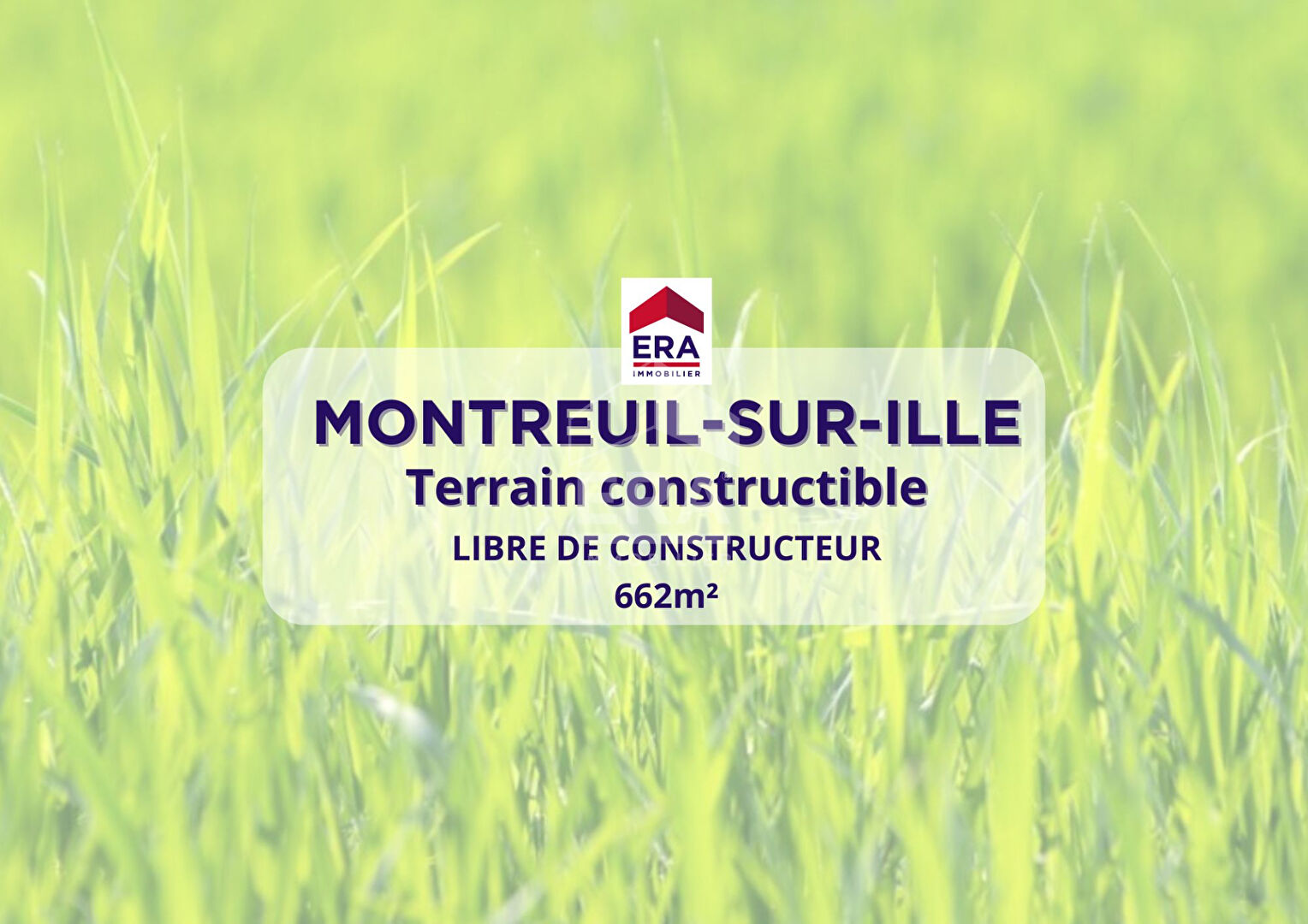 Terrain montreuil sur ille 662 m2 - a vendre · à Montreuil-sur-Ille · 102 000 €