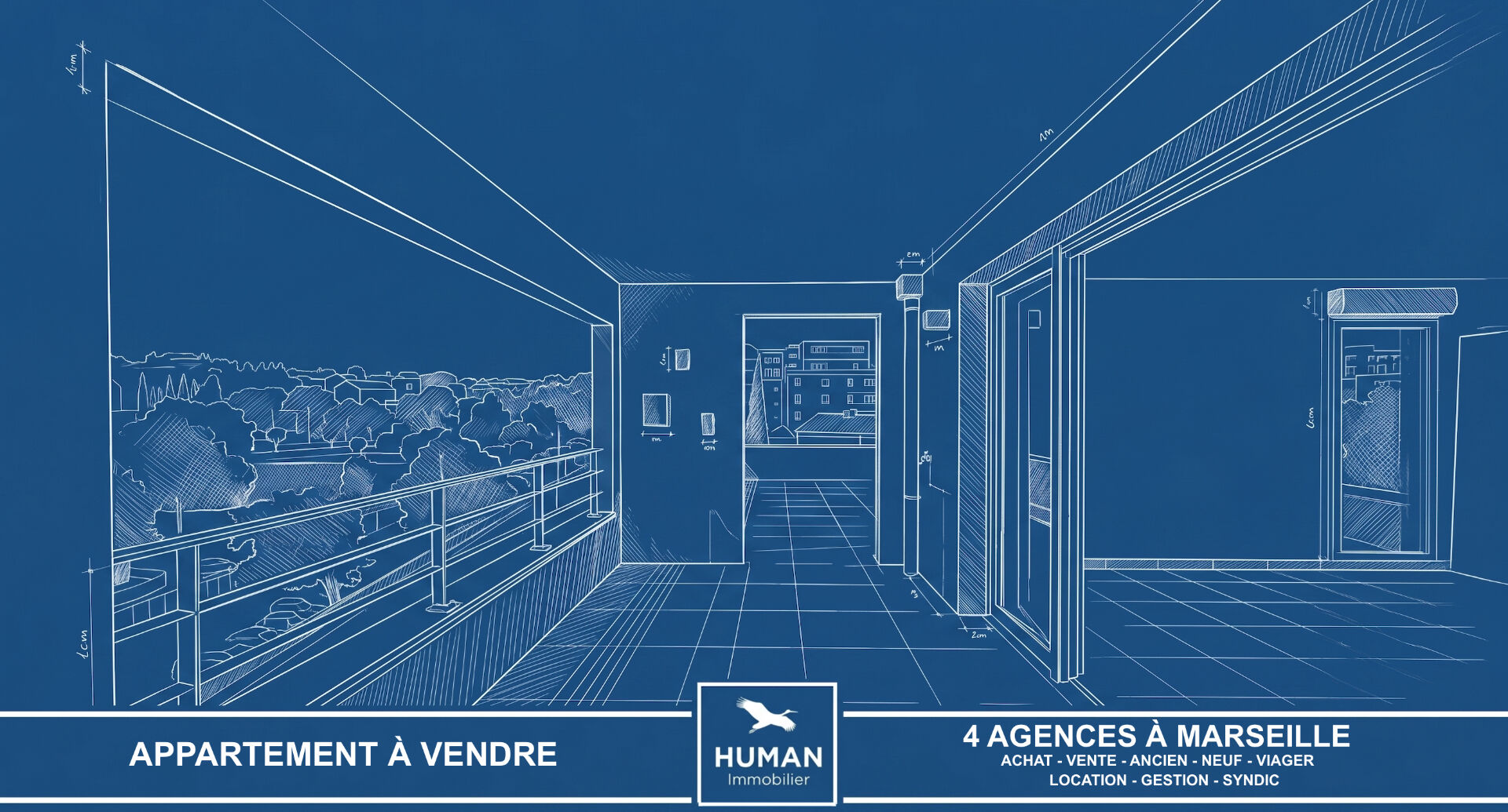 Vente Appartement MARSEILLE 12 13012 3 pièces - 58,67 m²