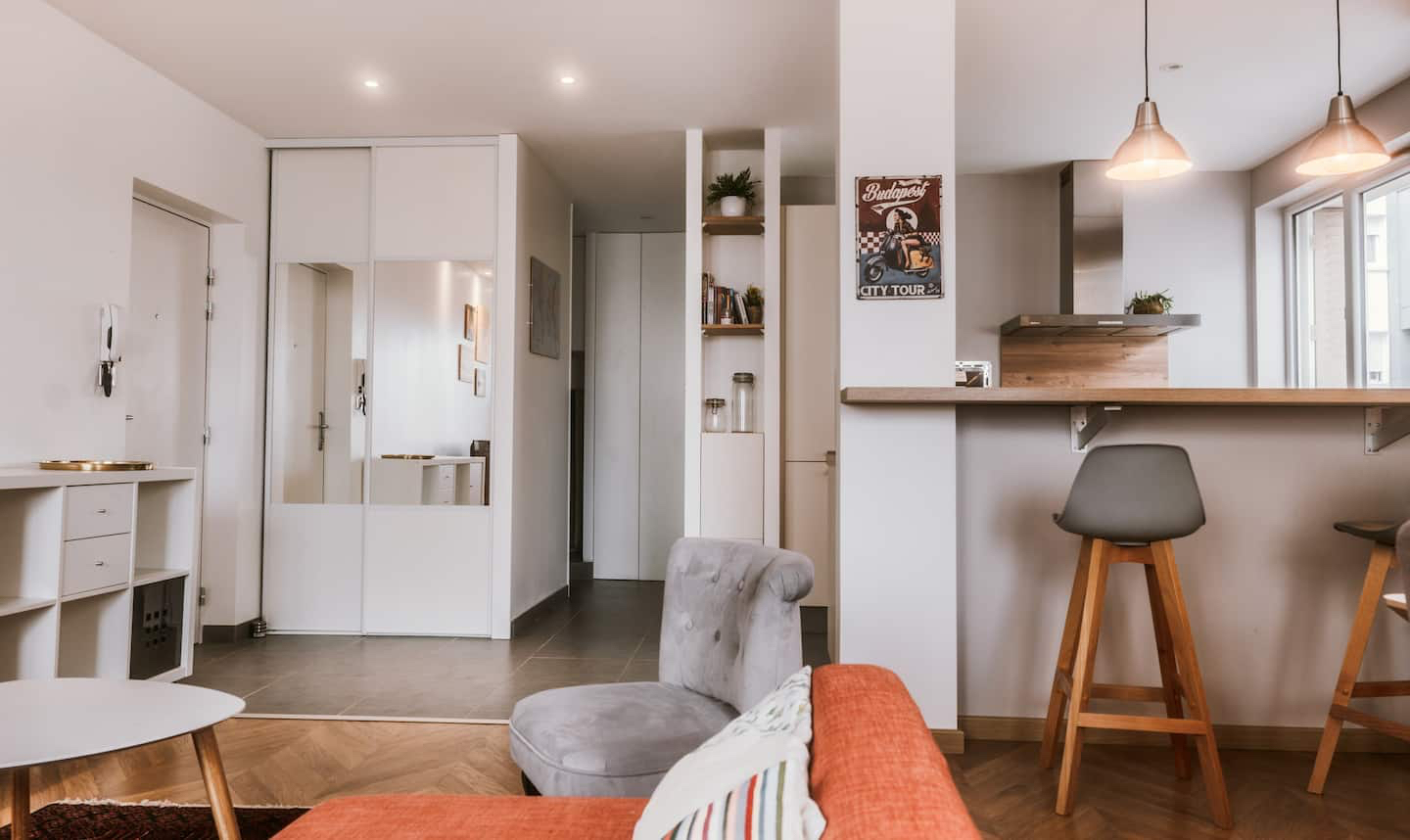Appartement  T2 Clermont Ferrand 2 pièce(s) 56.53 m2