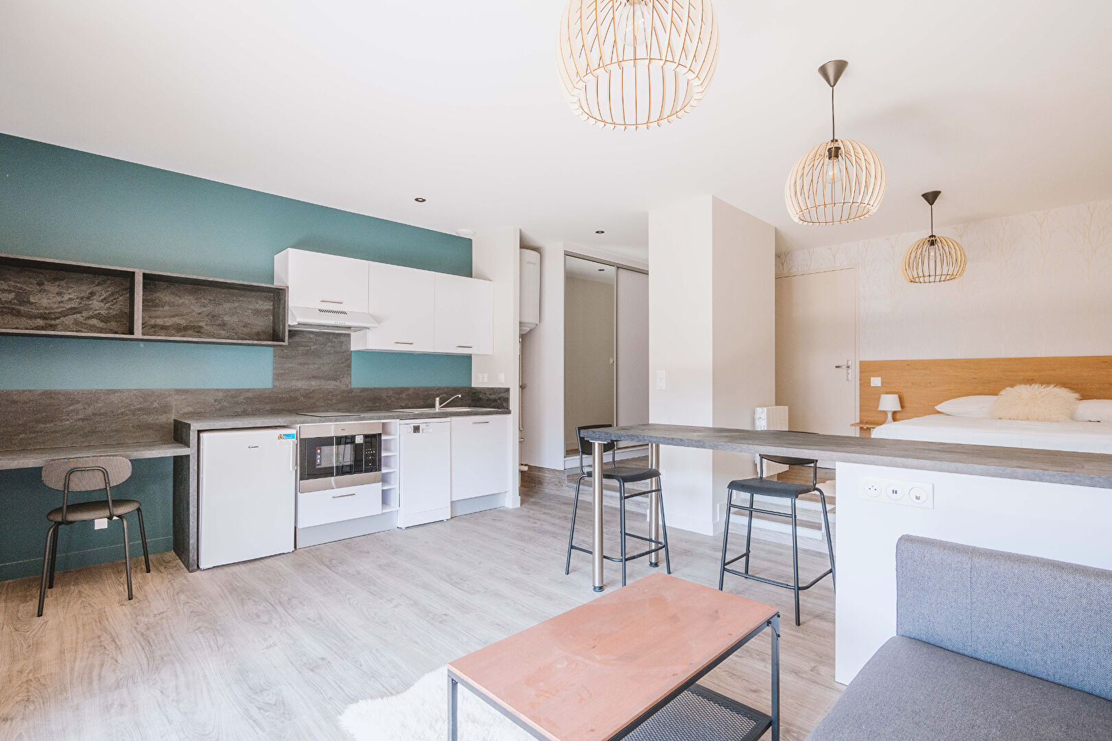 Appartement Clermont Ferrand 2 pièce(s) 37.63 m2 - Terrasse