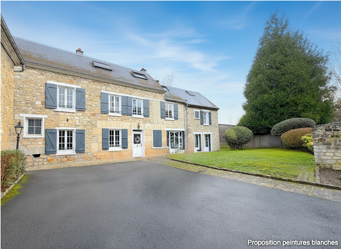 Vallangoujard Maison 8 pièces 210m2 sur 1.147m2 de terrain clos avec1atelier & cave voutée