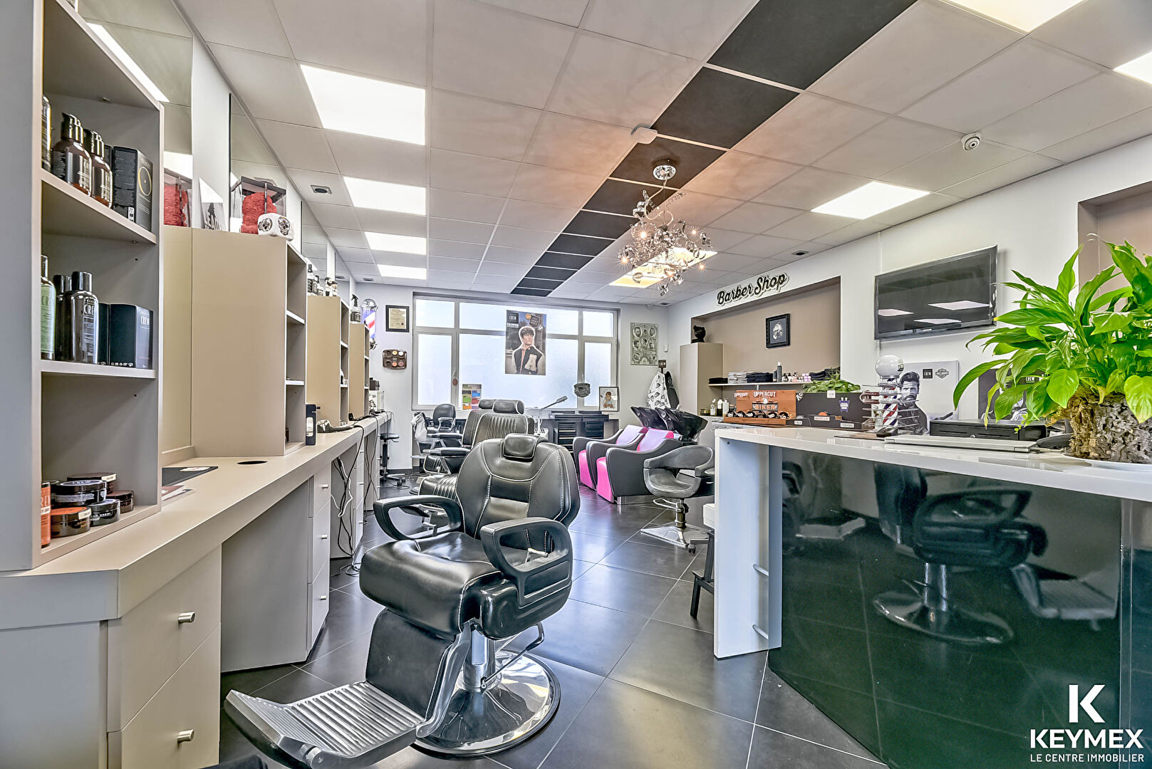 Fonds de commerce Chantilly salon de coiffure/Barber, gare et commerces