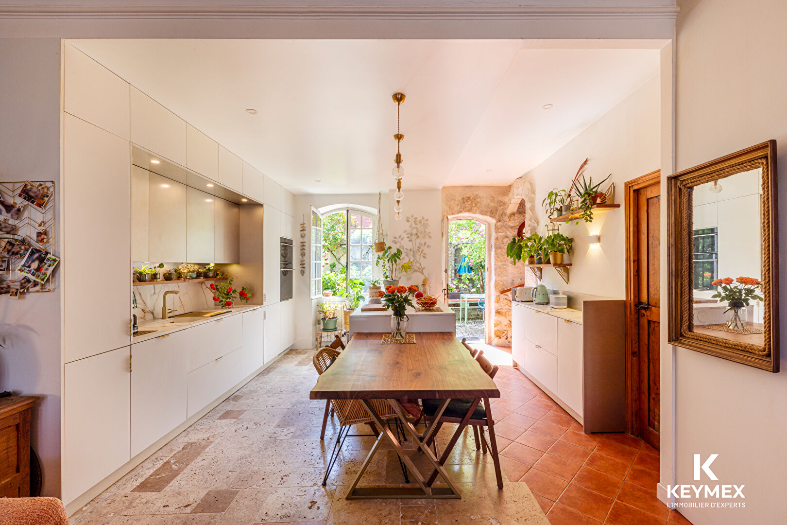 Maison de ville - Méry Sur Oise - 3 chambres - cave - jardin