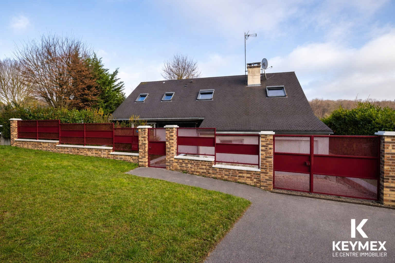 Maison spacieuse à Méru-6 chambres,160 m²,confort plain pied