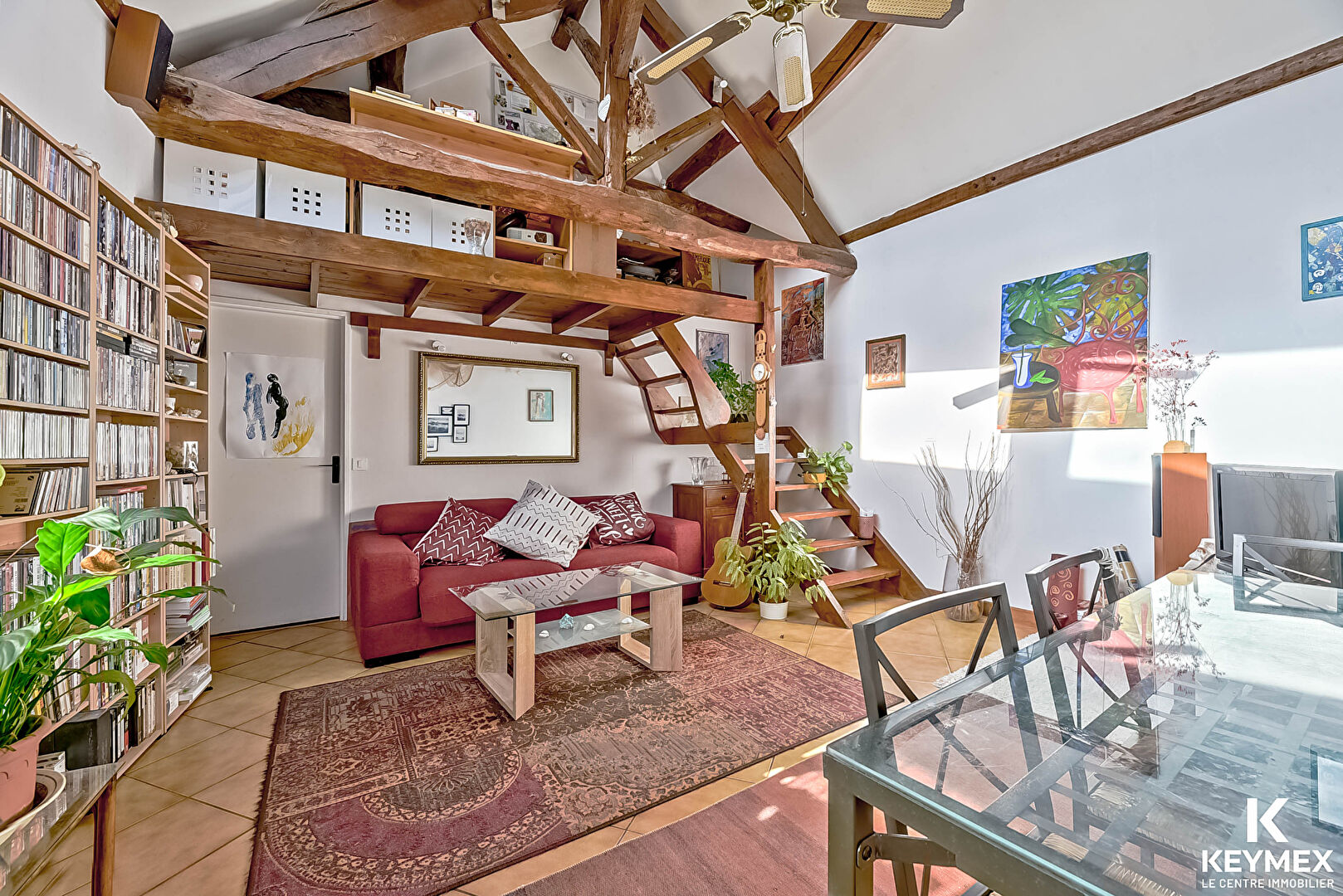 Appartement Frepillon - 3 pièces - 62 m2 - 2 chambres - cave