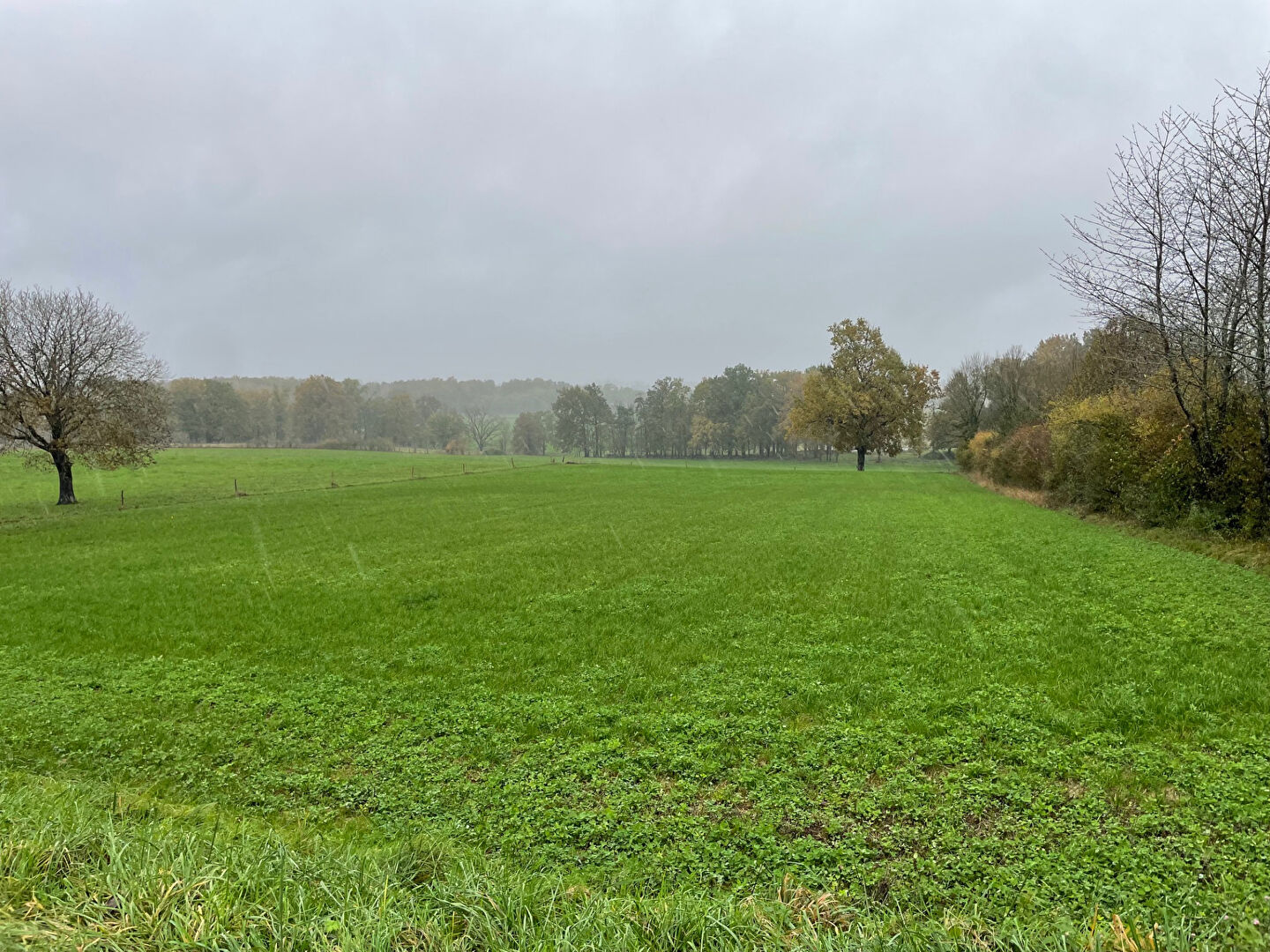 Joli terrain  btir proche de Thiviers.