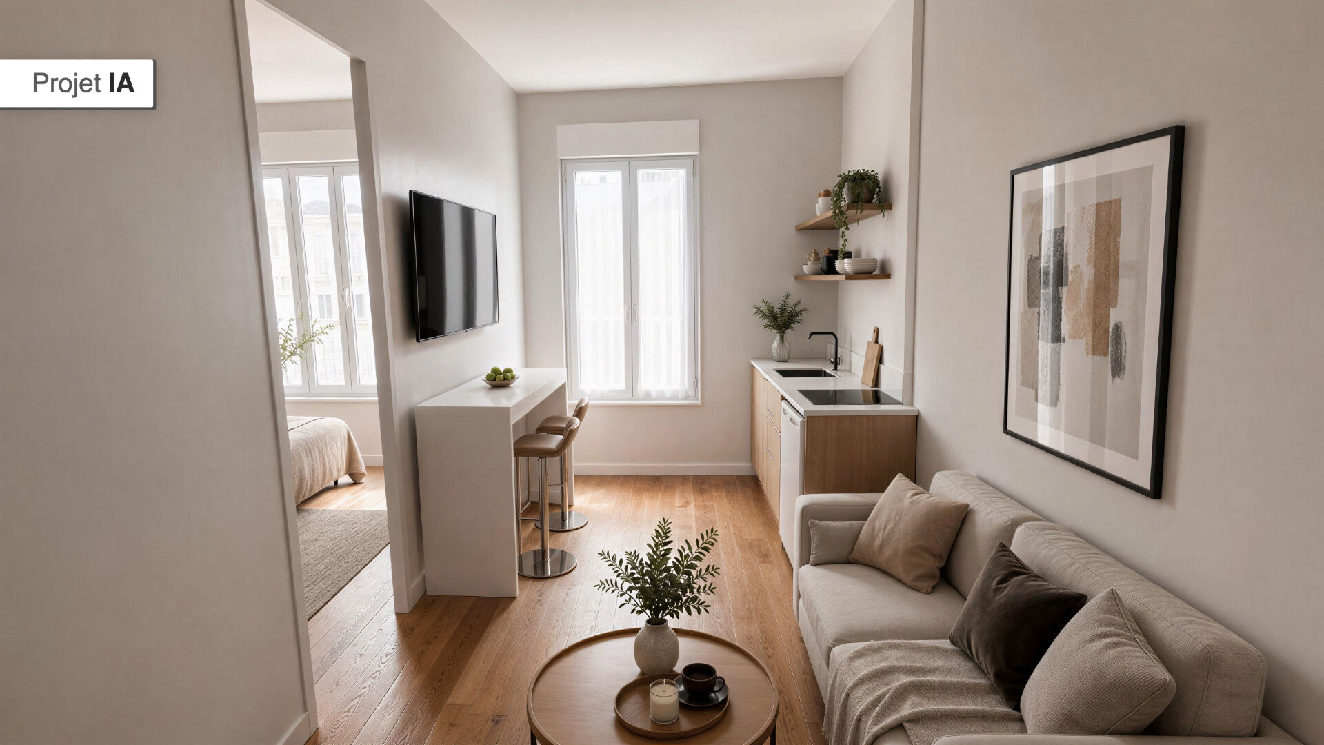 Appartement 2 pièces 24 m² · à Caen · 24 m² · 103 550 €