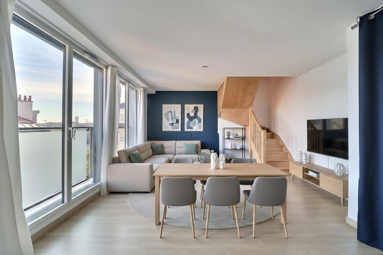 Appartement 4 pièces 93 m² · à Saint-Denis · 93 m² · 493 000 €