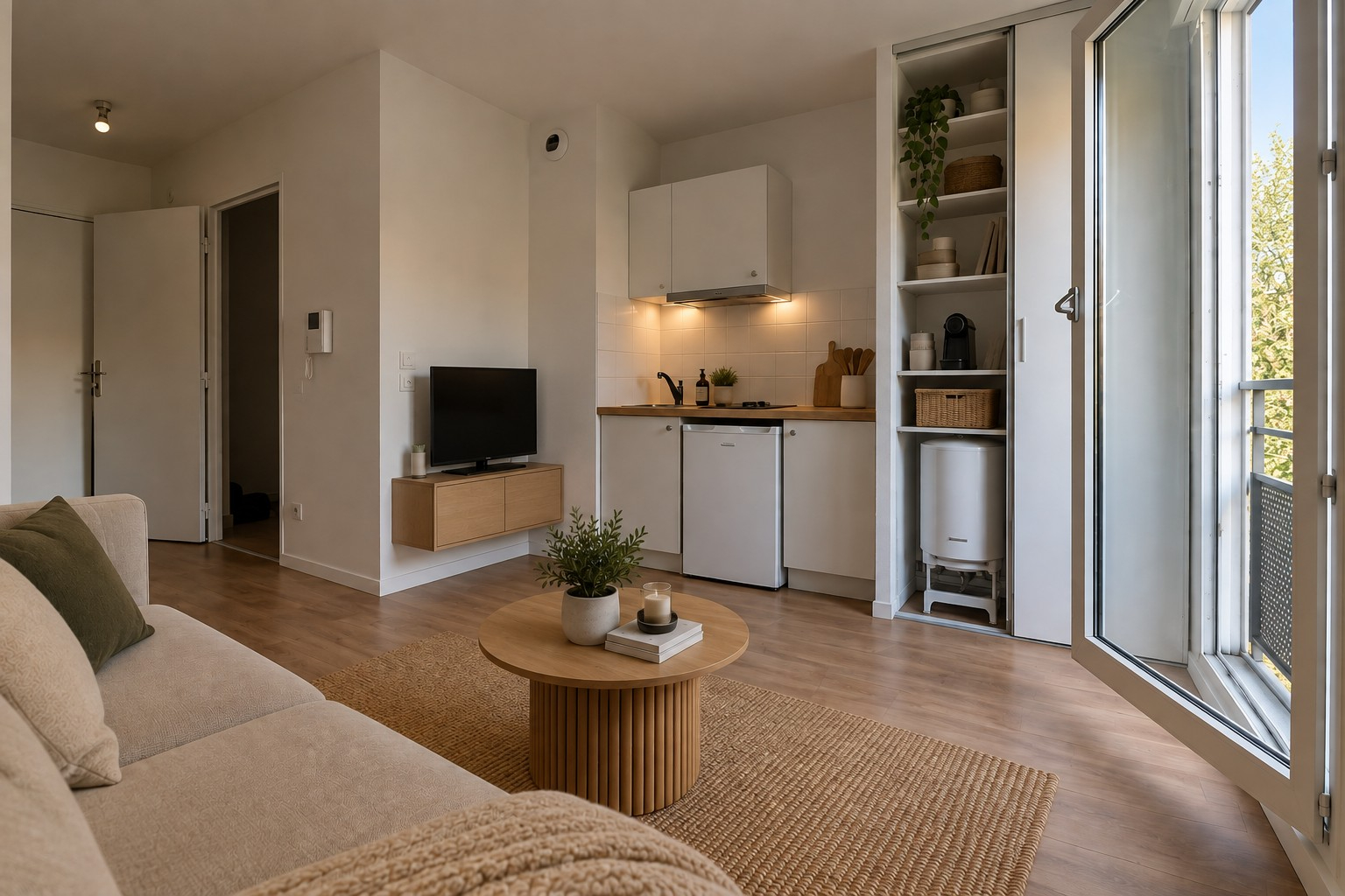 Appartement 1 pièce 20 m² · à Villeneuve-la-Garenne · 20 m² · 107 000 €