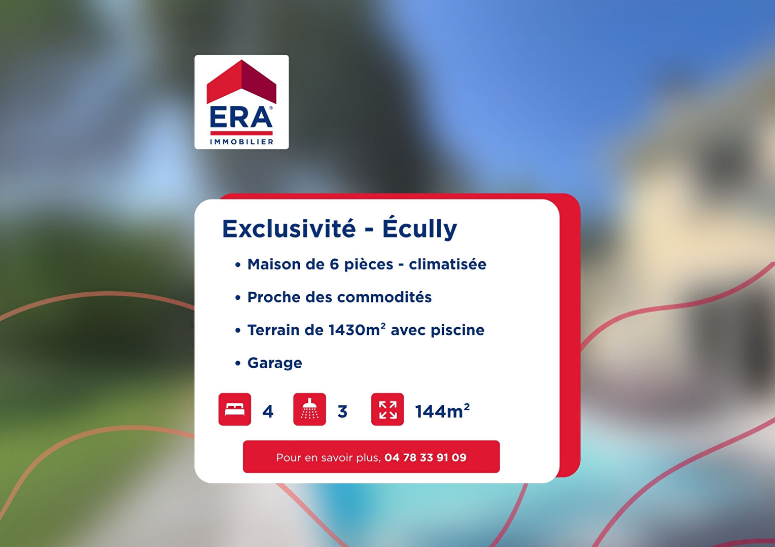 Maison 6 pièces 144 m² · à Écully · 144 m² · 917 000 €