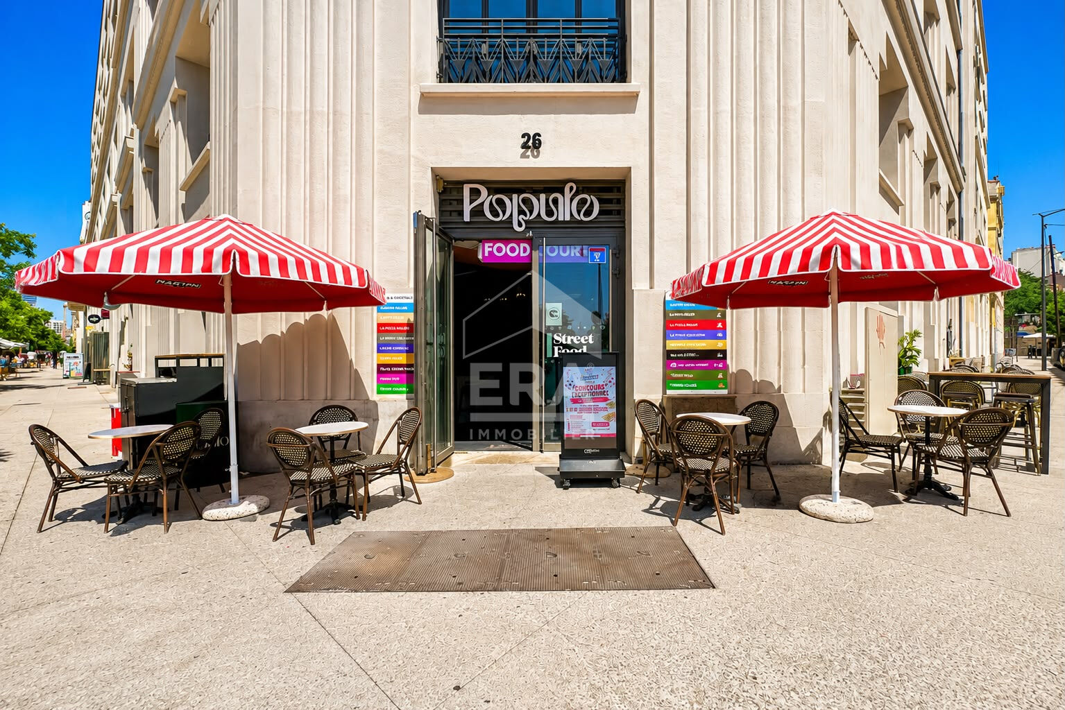 À vendre stand de restauration - populo - la joliette marseille 13002 · 10 m² · 77 000 €